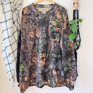 VTG 90s Jerzees Outdoor Camouflage Long Sleeve